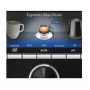 Siemens EQ.6 TE655503DE Vollautomatische Kaffeemaschine mit Keramikmahlwerk, TFT-Display, 1500 W, Schwarz