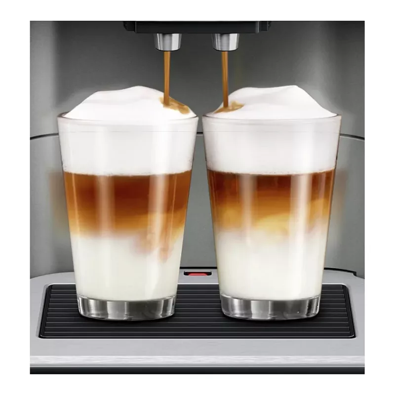 Siemens EQ.6 TE655503DE Vollautomatische Kaffeemaschine mit Keramikmahlwerk, TFT-Display, 1500 W, Schwarz