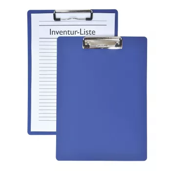 Foldersys A4 Klemmbrett Blau