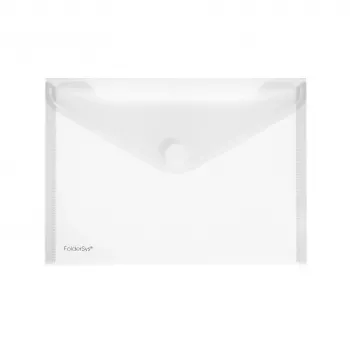 FolderSys Dokumententasche A5 Querformat Transparent 10 Stück/Pack