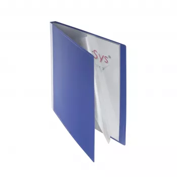 FolderSys Display Book A4 Blau mit 10 Hüllen