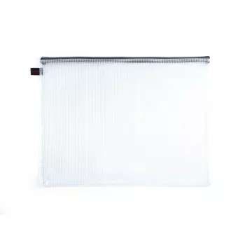 FolderSys A3 Dokumentenbeutel mit Reißverschluss Transparent PVC