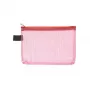FOLDERSYS 10 A6 Zipper Pouches Transparent PVC