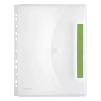 FolderSys 10 Dokumentenhüllen Index Transparent Matt