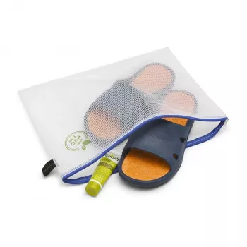 Foldersys A4 Reißverschluss-Dokumententasche transparent PVC