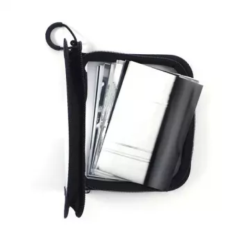 FolderSys Zipper-Beutel Mini A6 Transparent