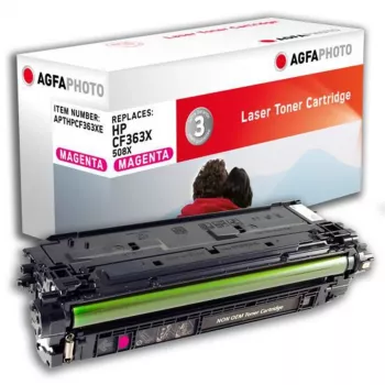 AGFAPHOTO APTHPCF363XE Tonerpatrone Magenta Extra High Yield Kompatibel HP 653X