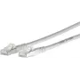 METZ CONNECT Patchcord C6 A262RJ45 7.5WH 1308457588-E - Ethernet-Patchkabel - Cat.6 - U/UTP - 7,5m - Weiß