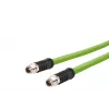 METZ CONNECT M12-M12 8-polig X-kodiert Schleppkette 10 m