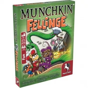 Pegasus Spiele Munchkin Fellinge (Demented Dungeons) Erweiterung Kartenspiel