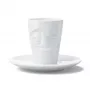 FIFTYEIGHT PRODUCTS Espressotasse mit Henkel 80ml - Mischievous White