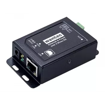 WANTEC 5720 PoE Injector Fast Ethernet 10/100 Mbps Schwarz