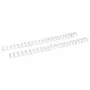 LMG Signaltechnologie 100 Drahtbindekämme Weiß für 65 Blatt (34RM95-WS)