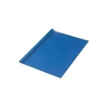 LMG Signaltechnologie 50 LMG Thermo-Bindemappen Blau - Thermobindemappen A4 1,5 mm Rücken