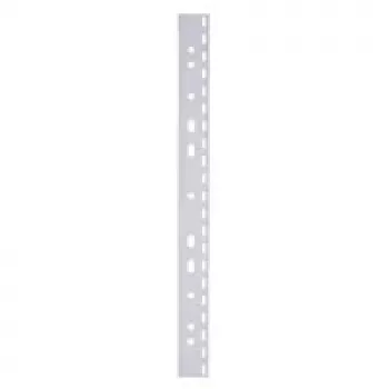LMG Signaltechnologie 100 Ablageheftstreifen für Plastikbindegerät, Transparent, 2-zackig, A4