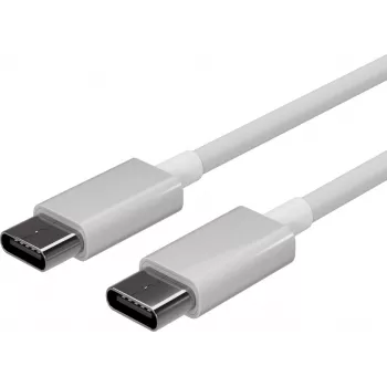 SHIVERPEAKS Flexline USB-C auf USB-C Lade- und Synchronisationskabel, USB 2.0, ABS, Weiß, 1,0 m (FL31-12051)