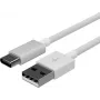 ShiverPeaks Flexline USB-Lade- und Synchronisationskabel, USB-A auf USB-C, 2.0, ABS, Weiß, 1,0 m (FL31-13041)