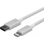 SHIVERPEAKS Flexline USB-C auf Lightning Ladekabel, PD, Weiß, 1,5m (FL31-13052)