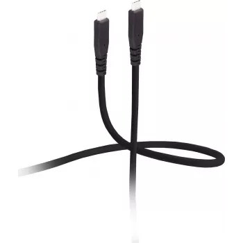 Flexline USB-C Kabel 3.2 Gen 2x2 TPE 0,5m Schwarz (FL31-57015)