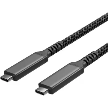 ShiverPeaks Flexline USB-C auf USB-C Kabel, USB 3.2 Gen 2, 100W PD, Nylon-Geflecht, 2m (FL31-75007)