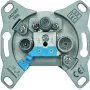 JULTEC Antennen-Wanddose JAD307TRS 3-Loch Diodenentkoppelt (TV, Radio, SAT)