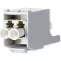 METZ CONNECT OpDAT LC Duplex Multimode Modul, Keramikferrule, Beige