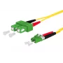 METZ CONNECT OpDAT Patchkabel SC-D APC/LC-D APC OS2 1,0 m - Singlemode-Faser