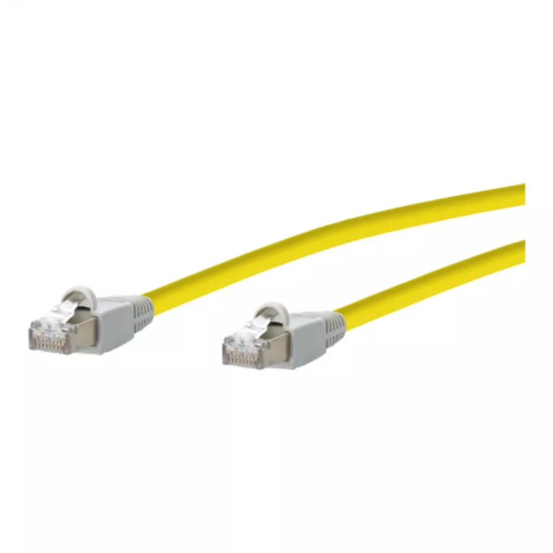 METZ CONNECT E-DAT Industry Patchkabel RJ45 1m Grün Cat.6A S/FTP