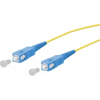 METZ CONNECT OpDAT Patchkabel SC-SC OS2 5,0 m Gelb 2,0 mm