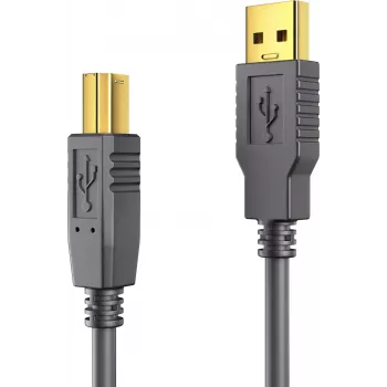 PureLink USB 2.0 Active Cable - USB A to USB B - 15m - Schwarz (DS2000-150)