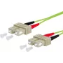 METZ CONNECT OpDAT Patchkabel SC Duplex/SC Duplex OM5, 2,0 m