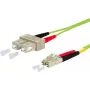 METZ CONNECT OpDAT Patchkabel SC-Duplex/LC-Duplex OM5 2 m