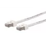 METZ CONNECT 13084U1588-E Ultraflex500 RJ45 Patchkabel Cat.6 VoIP AWG26 S/FTP Weiß 1,5m