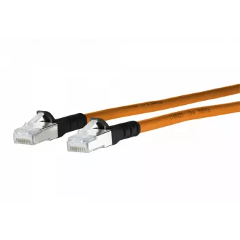 METZ CONNECT 1308452001-E Cat6a SF/UTP Ethernet Patchkabel 2 m Orange