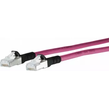 METZ CONNECT Cat.6A S/FTP Patchkabel 2m Violett