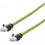 Metz Connect CAT 6a S/FTP Patchkabel 1 m grün PUR-Mantel