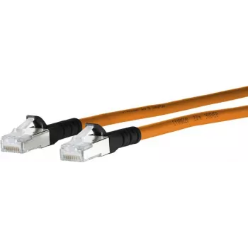METZ CONNECT 130845A001-E Netzwerkkabel 10 m Cat6a SF/UTP (S-FTP) RJ45 Orange