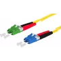 METZ CONNECT OpDAT Patchkabel LC-Duplex auf LC-Duplex APC OS2 Singlemode 3,0 m