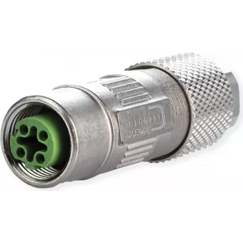 METZ CONNECT M12 Buchse D-codiert IP67 feldkonfektionierbar (MMF881A115)