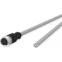 METZ CONNECT Industrial Ethernet-Kabel - M12 8-polig (R-codiert) auf offenes Ende - 10 m - ungeschirmt - grau (142MKA20100)
