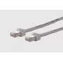 METZ CONNECT Patchkabel Cat.6 Ultraflex500 VoIP AWG 26 10,0 m Grau