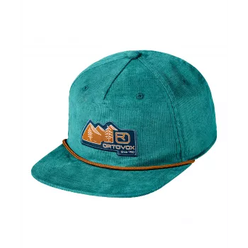 Ortovox Vintage Badge Cap - Pacific Green, Größe M