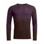 Ortovox 185 Rock N Wool Long Sleeve - Dark Wild Berry, Größe M
