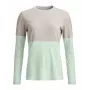Ortovox 185 Rock N Wool Long Sleeve Damen-Funktionsunterhemd - White Tea, Größe M