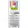 Pica DRY Refills Basis - Graphit, rote und gelbe Minen (10er-Pack) für Pica-Dry Longlife Druckbleistift