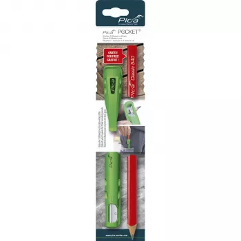 Pica Pocket mit 1 Zimmermannsbleistift 24 cm