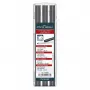 Pica BIG DRY Refills Carpenters 2H - 12 Minen, Schwarz, Rechteckprofil