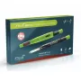 Pica BIG-Dry Promo Pack Mechanischer Baustift, Farben sortiert, 2x5mm Mine, Härte 2B, nachfüllbar