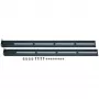 AIXCASE AIX-19K1UMR-B Rack Tastatur-Auszugschienen-Set - Schwarz - 1U - 19 Zoll