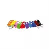 Malinos 300011 Babyzauber Modelliermasse-Set - 10 mehrfarbige Sticks, 5 mm, nicht trocknend, CE-zertifiziert